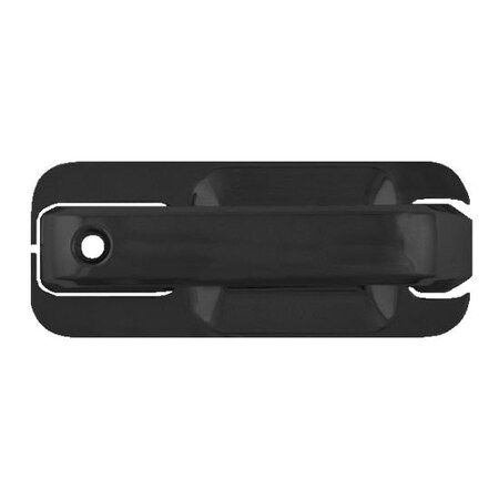 Coast2Coast Black, ABS Plastic, With Door Handle Trim, With Driver Side Keyhole/ Without Passenger Side Keyhole CCIDH68570BBK